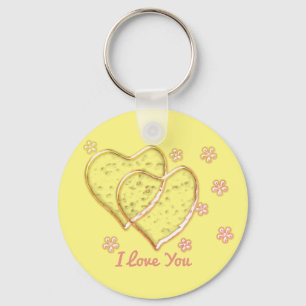 Chaveiro dois corações, casamento romântico.Personalizado