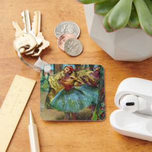 Chaveiro Dois Dançarinos de Edgar Degas, Arte de Balé Antig