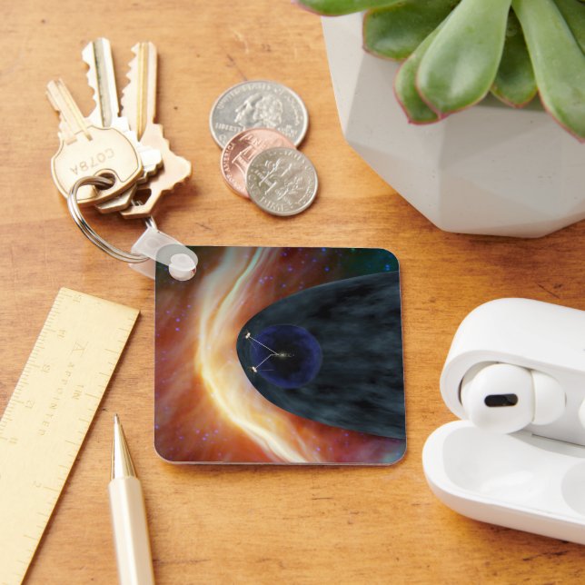 Chaveiro Dois Espaçadores Voyager Explorando Espaço Turbule (Mesa)