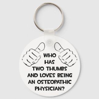 Chaveiro Dois polegares. Médico Osteopático