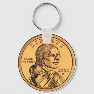 Chaveiro Dólar Sacagawea