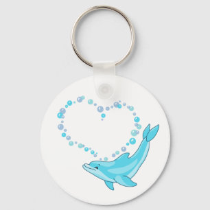 Chaveiro Dolphin Heart