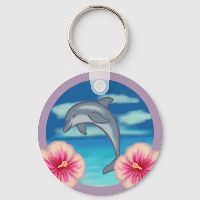 Chaveiro Dolphin Paradise (Frente)