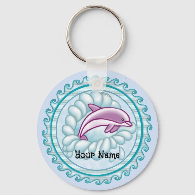 Chaveiro Dolphin Splash   (Frente)