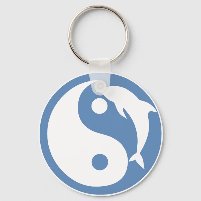 Chaveiro Dolphin Yin Yang (Frente)