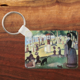Chaveiro Domingo à tarde, Ilha La Grande Jatte, por Seurat