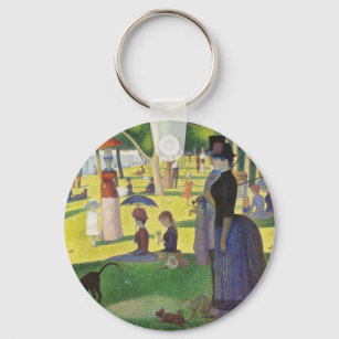 Chaveiro Domingo em La Grande Jatte por Georges Seurat