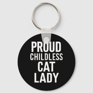 Chaveiro Dona de Gato sem Filhos para Mulher Mãe de Gato Do