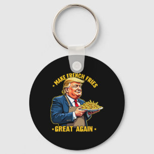 Chaveiro Donald Trump 2024 Batata Frita - Faça Batatas Frit