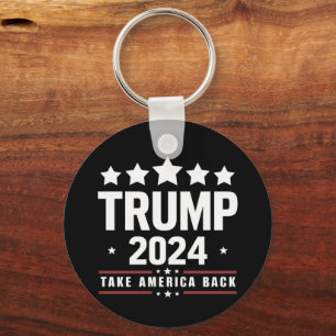 Chaveiro Donald Trump 2024 Devolva a América Eleição