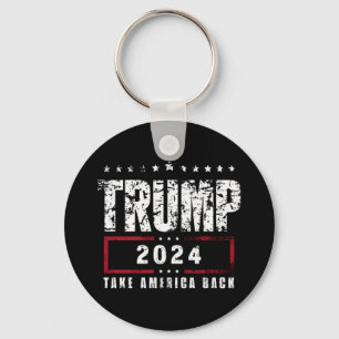 Chaveiro Donald Trump 2024 Devolva a América Eleição 