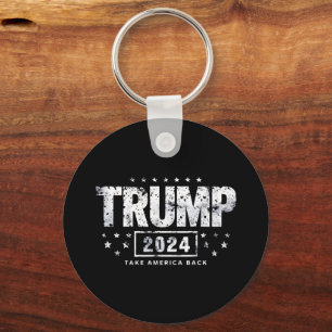 Chaveiro Donald Trump 2024 Devolva a América Eleição 