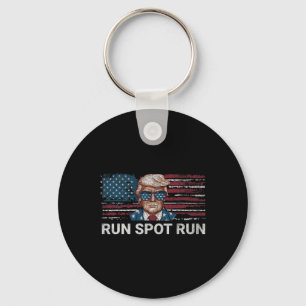 Chaveiro Donald Trump 2024 Run Spot Run Funny Republican Pa