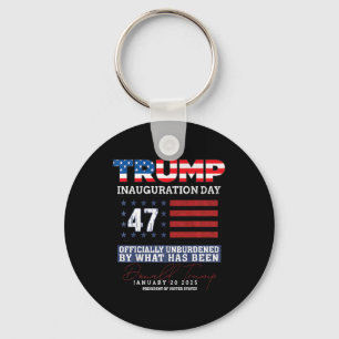 Chaveiro Donald Trump 47.º Presidente 2025 Inauguração dos 
