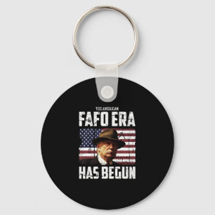 Chaveiro Donald Trump A Era Fafo Americana Em Volta E Desco