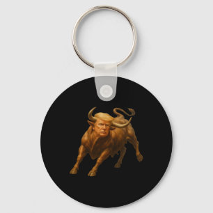 Chaveiro Donald Trump Bull Shirt - Selvagem Com O President