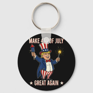 Chaveiro Donald Trump Fireworks Faz 4 De Julho De Novo