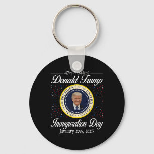 Chaveiro Donald Trump Inauguration Day 2025 47th U.A. Presi