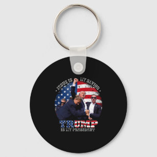 Chaveiro Donald Trump Luta Jesus É Meu Salvador Trump É Meu