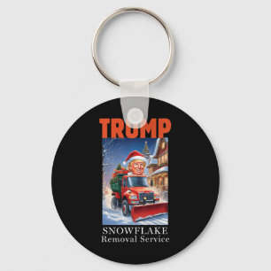 Chaveiro Donald Trump Natal Engraçado Remoção do Floco de N