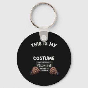 Chaveiro Donald Trump Prison Figurume de Halloween
