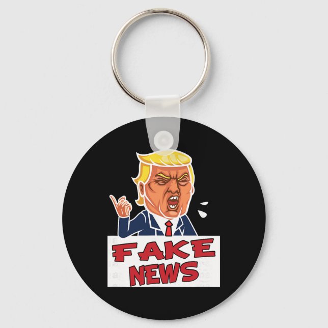 Chaveiro Donald Trump Você é Notícias Falsas  (Frente)