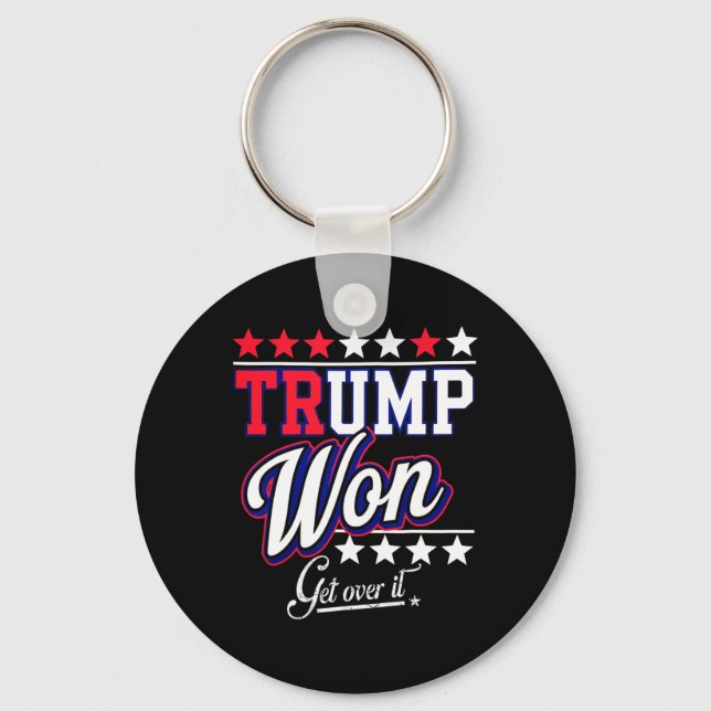 Chaveiro Donald Trump Won Supera 2024 Trump Won Electi (Frente)