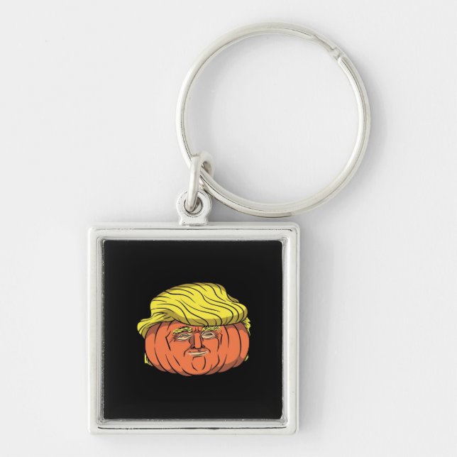 Chaveiro Donald Trumpkin Pumpking (Frente)
