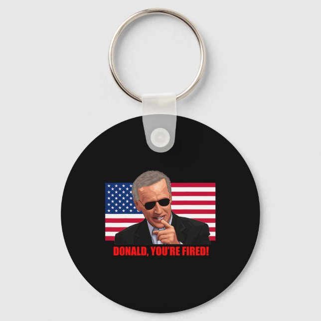 Chaveiro Donald You#39;re Fired1 (Frente)
