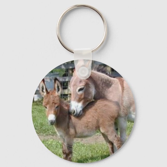 Chaveiro Donkey e Baby (Frente)