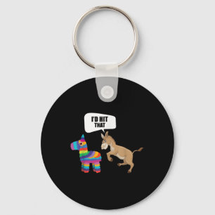 Chaveiro Donkey Id Atingiu Que Pinata Mexicana Engraçada Ci