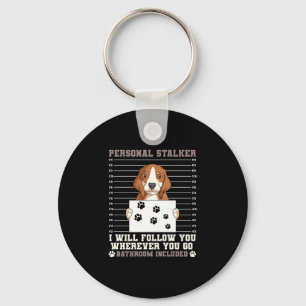 Chaveiro Dono de animal de estimação beagle masculino criad