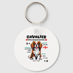 Chaveiro Dono de Cavalier King Charles Spaniel Amor por Cac