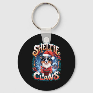 Chaveiro Dono de Shetland Sheepdog Fantasia Garra Sheltie N