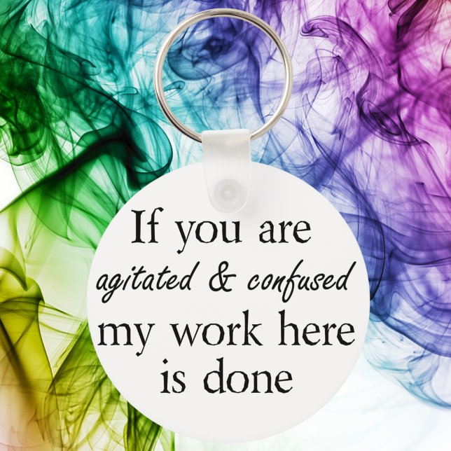 Chaveiro Dons de aniversário engraçados exclusivos O piadas (Criador carregado)