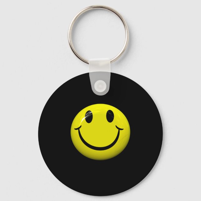 Chaveiro Dont Worry Be Happy Face  (Frente)