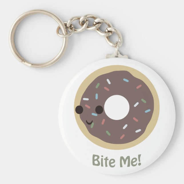 Chaveiro Donut Bite Me! (Frente)