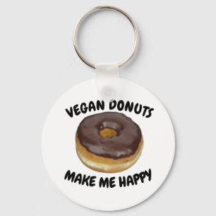 CHAVEIRO DONUT VEGANO ME FAZ FELIZ