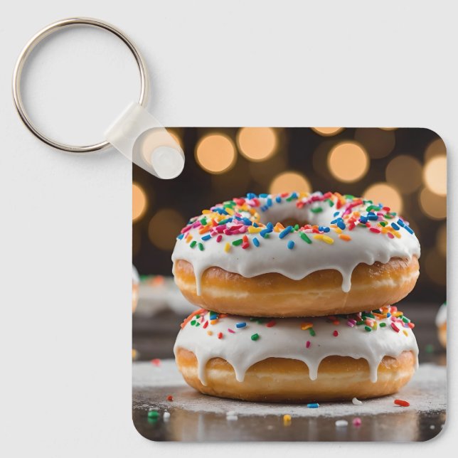 Chaveiro Donuts de baunilha (Frente)