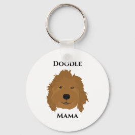 Chaveiro Doodle Mama Goldendoodle