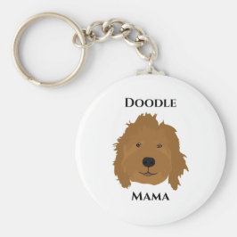 Chaveiro Doodle Mama Goldendoodle