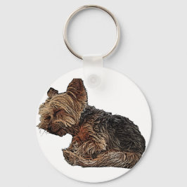 Chaveiro Dormindo Yorkie