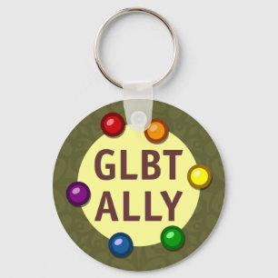 Chaveiro dos Baubles do aliado de GLBT