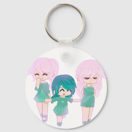 Chaveiro dos melhores amigos do desenho animado