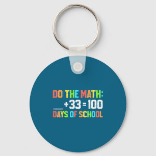Chaveiro Dos Miúdos 100º Dia Escola Professor 100