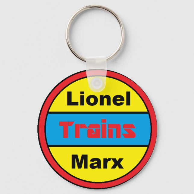 Chaveiro dos trens de Lionel e de Marx (Frente)