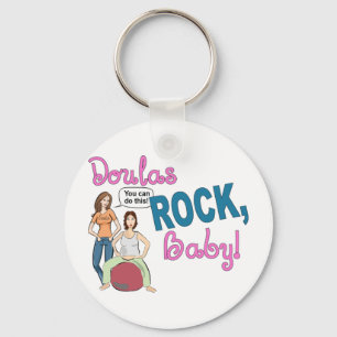Chaveiro Doulas Rock! Presentes