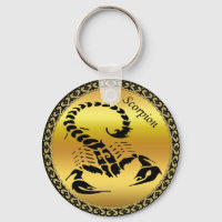 Dourado escorpião venenoso inseto muito venenoso