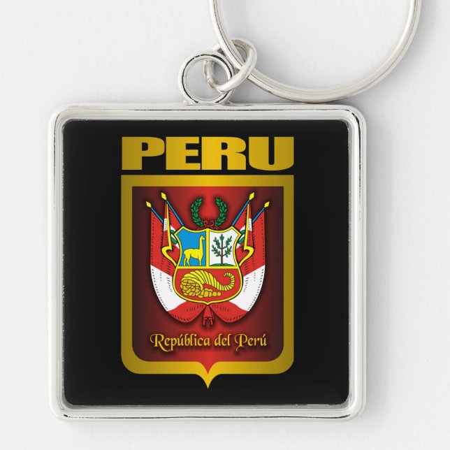 Chaveiro "Dourado Peru" (Frente)