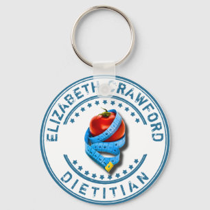 Chaveiro Doutor Com Measuring Gravação de Dietologist da